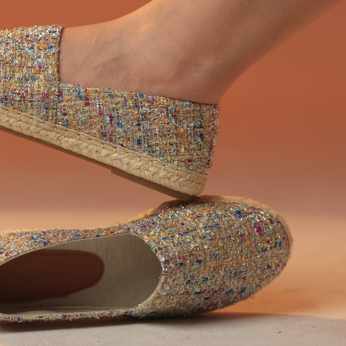 Tweed Luxe Silver
