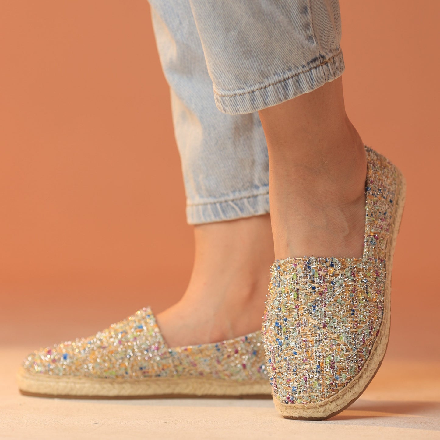 Tweed Luxe Silver