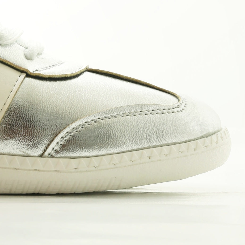 Silver Casual Sneakers
