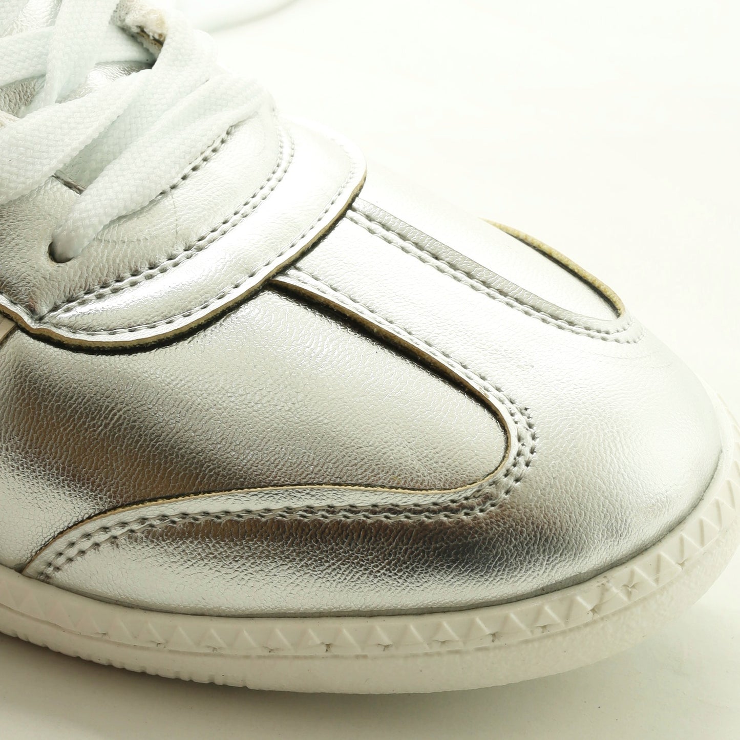 Silver Casual Sneakers