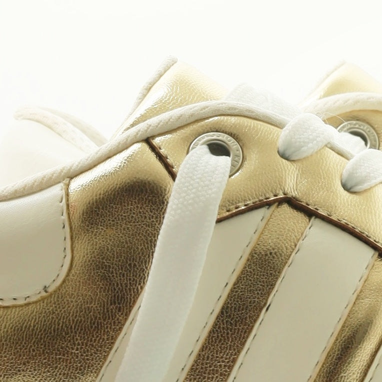 Gold Casual Sneakers