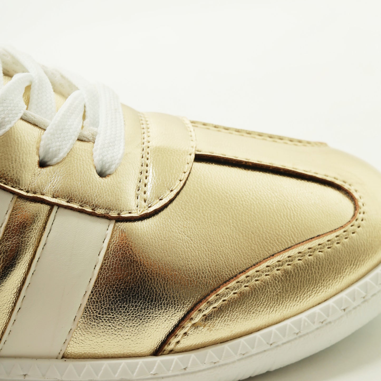 Gold Casual Sneakers