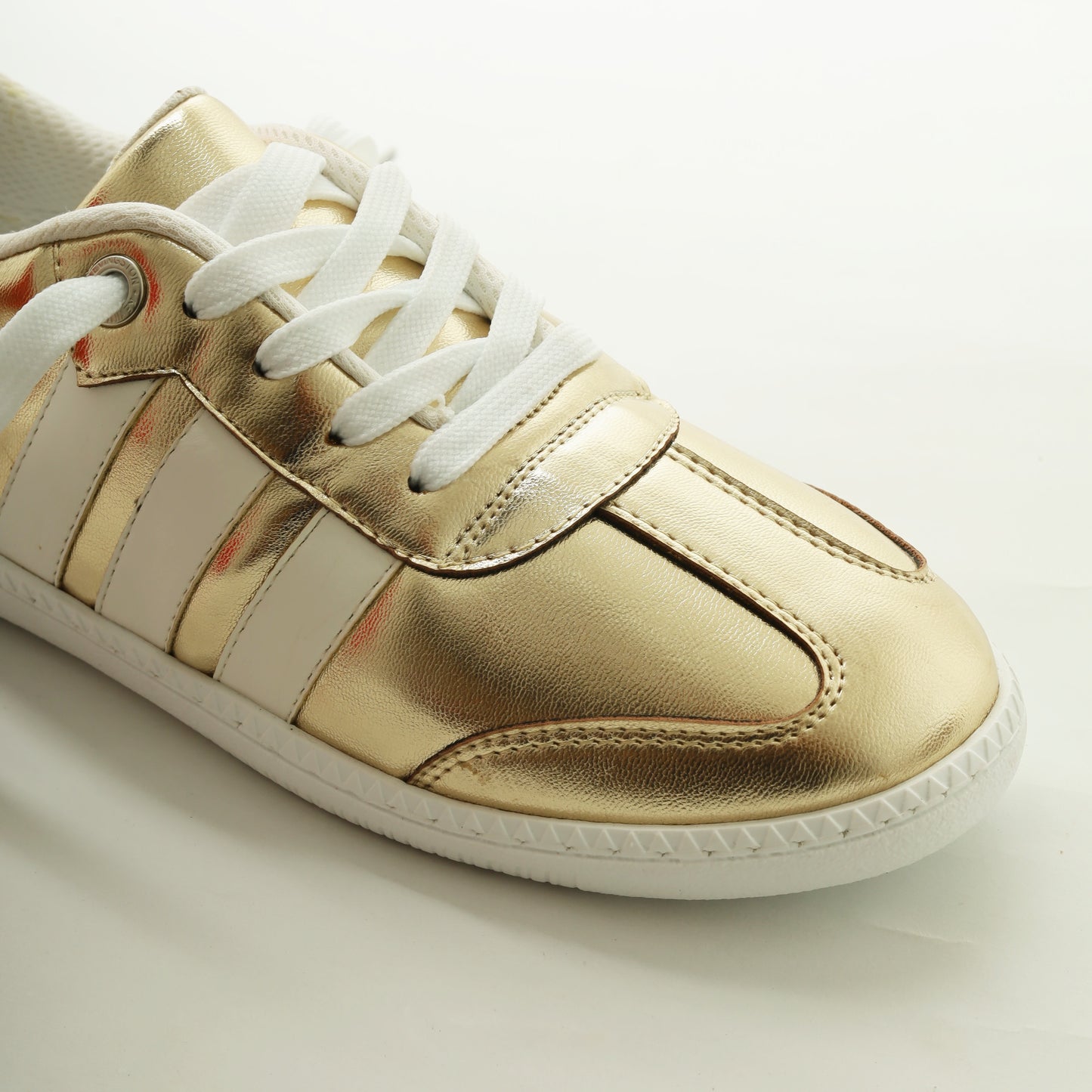 Gold Casual Sneakers