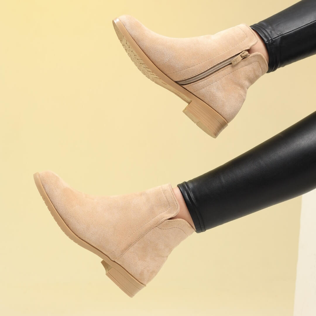 Chamois Boots Beige