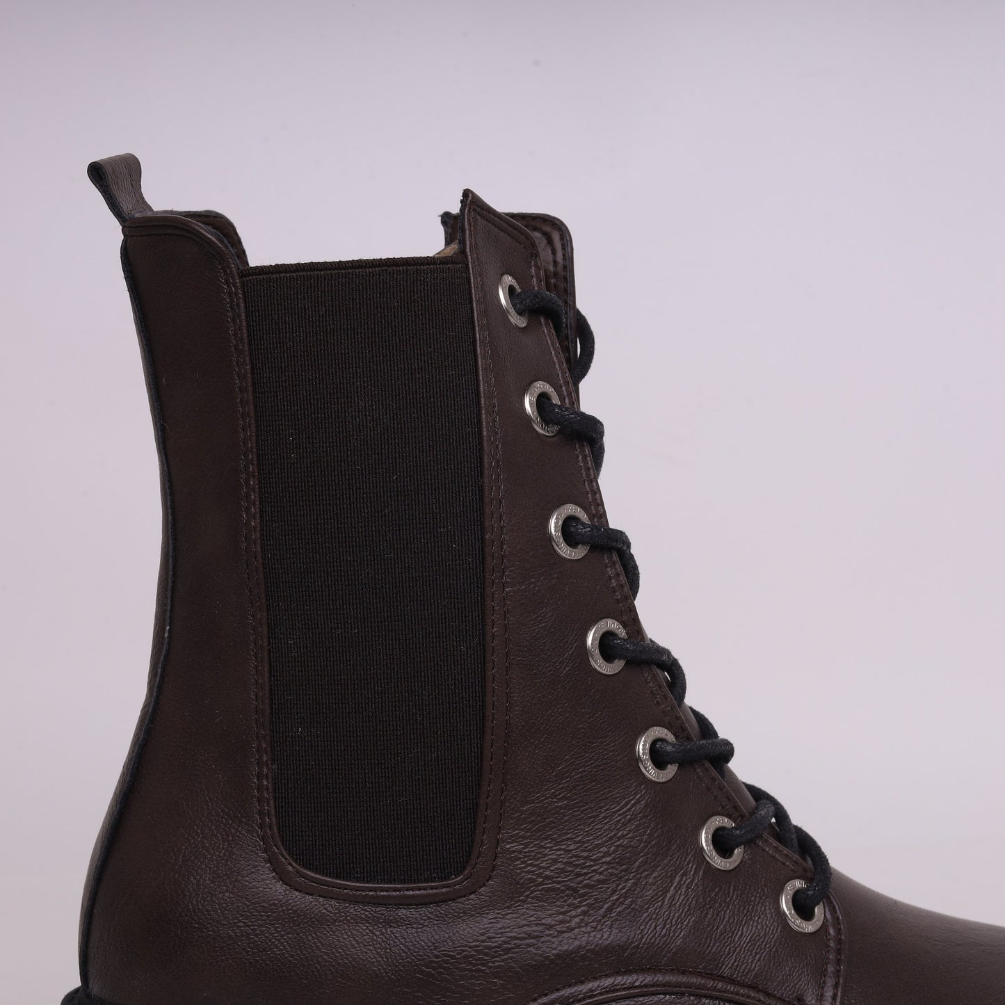 Combat Boots -  Brown