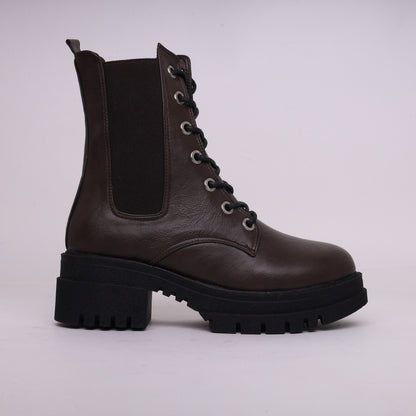 Combat Boots -  Brown
