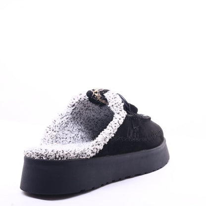 Fur Slipper Black