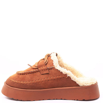 Fur Slipper Camel