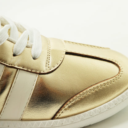 Gold Casual Sneakers